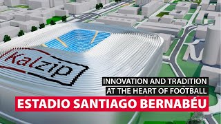 Nuevo Estadio Santiago Bernabéu  Spektakuläres Dach von Kalzip [upl. by Marvel]