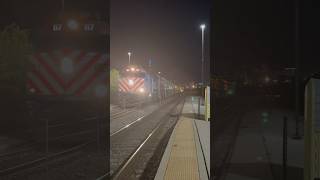 Metra 117 leads BNSF 2027 At Western Ave metra [upl. by Akemet724]