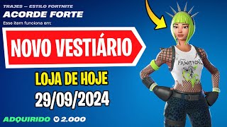 ðŸ”´ NOVO VESTIÃRIO DO ITALK Nova Loja de Hoje Fortnite 29 de Setembro 2024 Loja de Itens Fortnite [upl. by Krenek738]