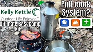 Cooking Cajun Chicken in the Woods  Kelly Kettle Ultimate Basecamp Kit  Real World Test [upl. by Simpkins]