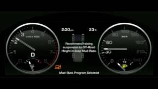 2010 Range Rover TFT Instrument Panel Going Through the Movements [upl. by Clance425]