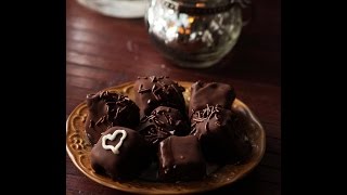 Chocolate Covered Ice Cream Bites Recipe [upl. by Kazim]