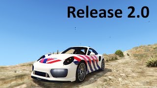 20 LSPDFR Dutch police Porsche 911 S turbo Nederlandse politierelease [upl. by Martinez]