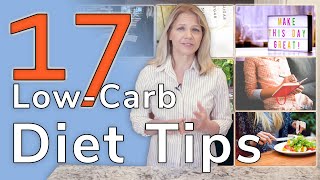 17 Quick Tips for Low Carb Dieting in the Real World [upl. by Ecyla682]