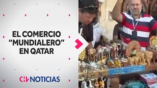 INFALTABLE Así es el enorme comercio quotmundialeroquot en Qatar  CHV Noticias [upl. by Irol69]