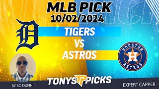 Detroit Tigers vs Houston Astros 10224 MLB Picks amp Predictions by Bo Dunn [upl. by Adkins]