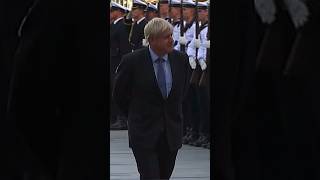 Holländischer Ehrenmarsch für Boris Johnson  Stabsmusikkorps der BundeswehrWachbataillon BMVg [upl. by Merras]