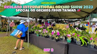 Day 2 of the Redland Orchid Show in Florida I cover many vendors from Asia Spectacular finds [upl. by Dlaregztif]