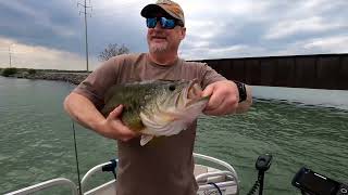 Cayuga Lake Bass Fishing Largest bass in 19 years over 8lbs [upl. by Zoa62]