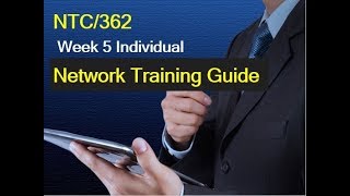 NTC362 Network Training Guide [upl. by Benildas]