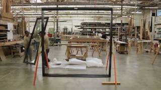 Installation of Retractable Accordion Screen After KD Frame Assembly [upl. by Foulk336]