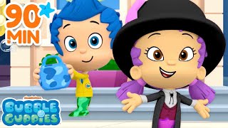 Bubble Guppies Lunchtimes Games amp Songs from Season 6  90 Minutes  Bubble Guppies [upl. by Nuahsyar880]