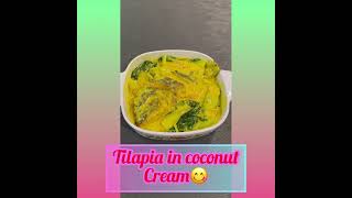 How to cook simple and easy Tilapia with coconut cream Ginatang Tilapia [upl. by Harol]