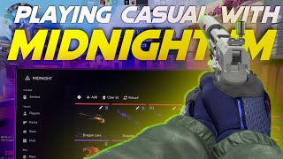 Playing Casual With Midnight CS2 [upl. by Zeret]