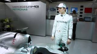 Nico Rosberg stellt den F1 W03 vor [upl. by Rennie]