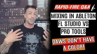 Do DAWs Sound Different Mixing in Ableton FLStudio vs Pro Tools [upl. by Hceicjow728]