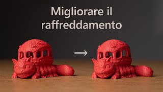 Come MIGLIORARE le STAMPE 3D GRATIS  Modifiche al raffreddamento [upl. by Eppesuig389]