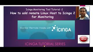 Icinga Monitoring Tool Tutorial 2 How to Add Remote Linux Host to Icinga2 Monitoring Server [upl. by Ahtibat]