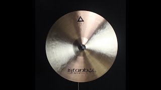 Istanbul Agop 18quot Xist Natural Crash  1512g [upl. by Devi]