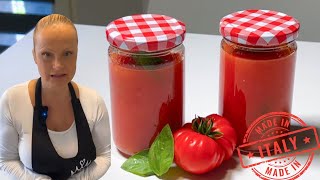 Rajčatová omáčka passata salsa z čerstvých rajčat [upl. by Anirrehs]