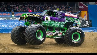 Monster Jam Event in Salt Lake City Utah 4K [upl. by Lundell]