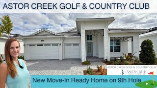 New Home For Sale on Golf Course  Astor Creek Golf amp Country Club  Kolter Homes  Port St Lucie FL [upl. by Joub]