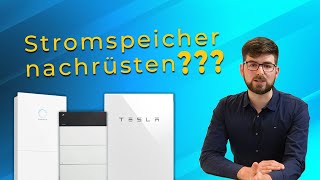 Stromspeicher nachrüsten  Interessante Tipps und Infos zu Kosten [upl. by Oeflein]