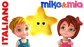 Brilla brilla la stellina  Canzoni Per Bimbi  filastrocche per bambini  Mike e Mia italiani [upl. by Nivert]