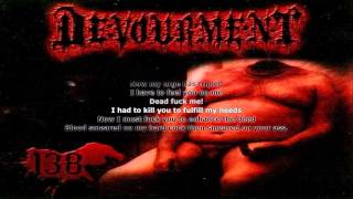 Devourment  Festering Vomitous Mass Lyrics Video [upl. by Marquis370]