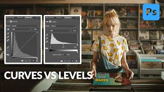 Curves vs Levels in Photoshop Learn The Difference [upl. by Weiss901]