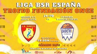 LIGA BSR TROFEO FUND ONCE  1ª DIV 2324  J4  SURESTE GC SANTA LUCIA  ABECONSA BASKETMI FERROL [upl. by Tra]