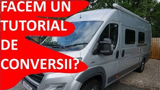 Ne apucam de o conversie din dubă în campervan [upl. by Pacian]