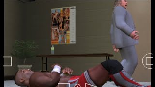 Triple H Attack Shelton Benjamin on Back stage 😱 WWERaw wwe2k23 wwegameplay WWE [upl. by Mills702]