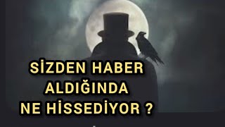 SİZDEN HABER ALDIĞINDA NE HİSSEDİYOR  tarotfalı aklımdakikişitarot üçüncükişiler benidüşünüyor [upl. by Nahtannhoj660]