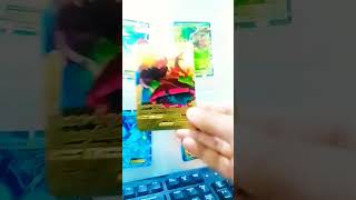 Pokemon golden card videopokemonhow to viral shortsubscribe [upl. by Noellyn]