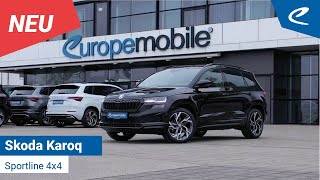 Skoda Karoq SPORTLINE TSI DSG  Innenraum  Exterior [upl. by Eita]