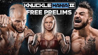 BKFC KnuckleMania 2 Prelims  Sat 630 pm ET [upl. by Ioved]