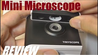 REVIEW TinyScope 1000x Mobile Microscope Turns Phone Into Portable Microscope [upl. by Petigny]