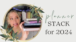 A Witchy Planner Stack for 2024  Vlogmas Day 4 [upl. by Pauletta]