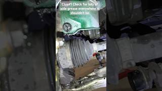 DIY How to Know if your CV Axle Boot is Leaking themoreyouknow subaru [upl. by Kenimod842]