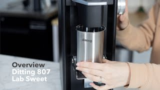 Video Overview  Ditting 807 Lab Sweet Coffee Grinder [upl. by Llewoh161]