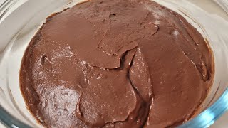 crema pastelera de chocolate para relleno [upl. by Sitoiyanap]