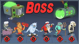 ZOMBIE CATCHERS BOSS ZOMBIES （infested city）zombiecatchersgame [upl. by Anisor]