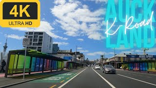 Auckland Drive  Grey Lynn to KRoad  Central Auckland  4K [upl. by Winshell]