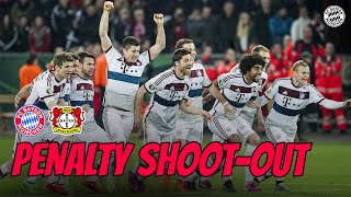 With Alonso Thiago Müller Our thrilling penalty shootout 🆚 Leverkusen in DFBPokal 2015 [upl. by Frodine64]