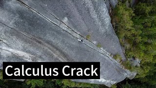 Squamish Rock Climbing  Calculus Crack 58 [upl. by Mungo]