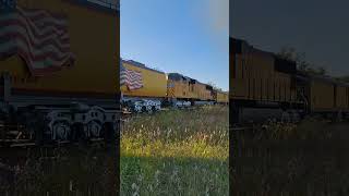 Union Pacific Big Boy 4014 Roars Through Rural Watseka IL [upl. by Gerardo704]