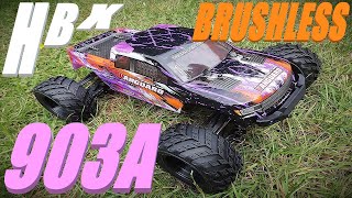 HBX 903A 112 RC Brushless Stadium Truck Full Test amp Review [upl. by Dlaniger]