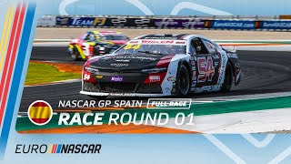 Full Race EuroNASCAR PRO Round 01  NASCAR GP Spain 2024 [upl. by Ursal]