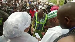 Atiku Abubakar da Matarsa Titi sun kada kuria a Yola [upl. by Chernow]